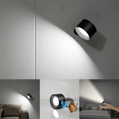 FlexiLamp – Lampe murale rechargeable sans fil 360°