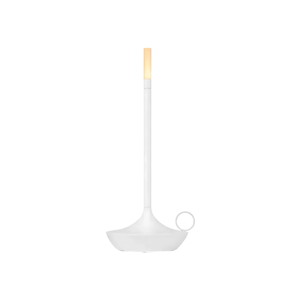 Lampe rechargeable artisanale avec un éclairage ambiant doux