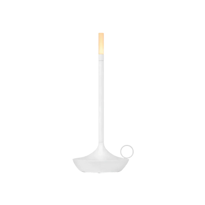 Lampe rechargeable artisanale avec un éclairage ambiant doux