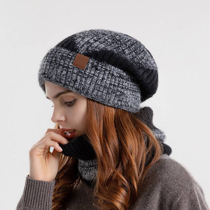 CozyWrap Set – Bonnet et Écharpe Tendance pour l'Hiver