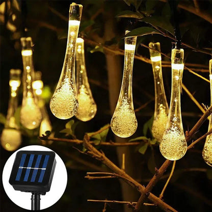 SolarGlow – Éclairage à câble floral
