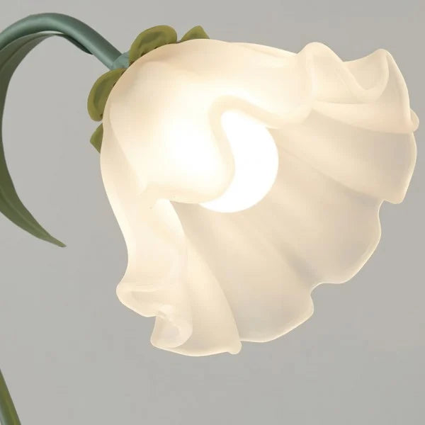 Bloomglow | Lampe de table vintage à fleurs réglable