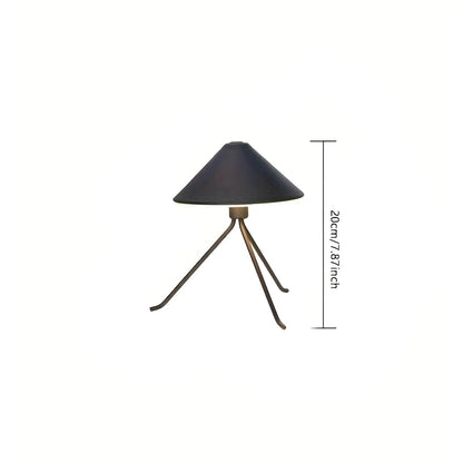 Éléganza Luxe Lampe de Table – Éclairage LED Rechargeable USB avec Design Chic en Noir, Or et Argent