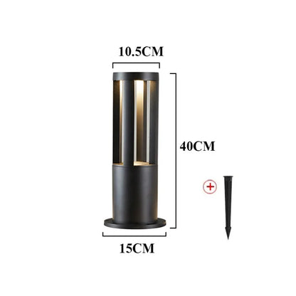 Rocklux Lampe de Jardin - Élégante Lampe LED d'Extérieur pour Éclairage de Jardin