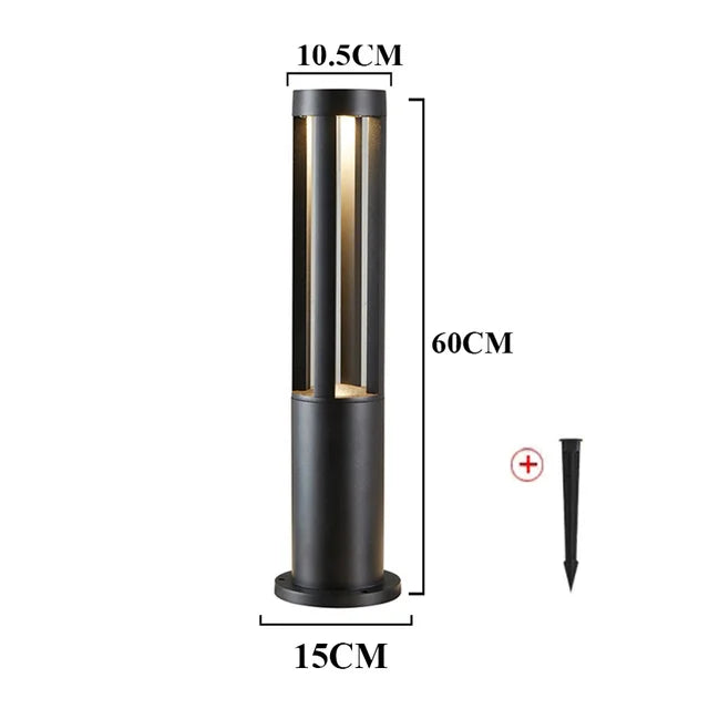 Rocklux Lampe de Jardin - Élégante Lampe LED d'Extérieur pour Éclairage de Jardin