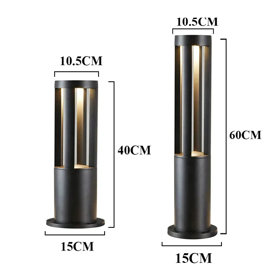 Rocklux Lampe de Jardin - Élégante Lampe LED d'Extérieur pour Éclairage de Jardin