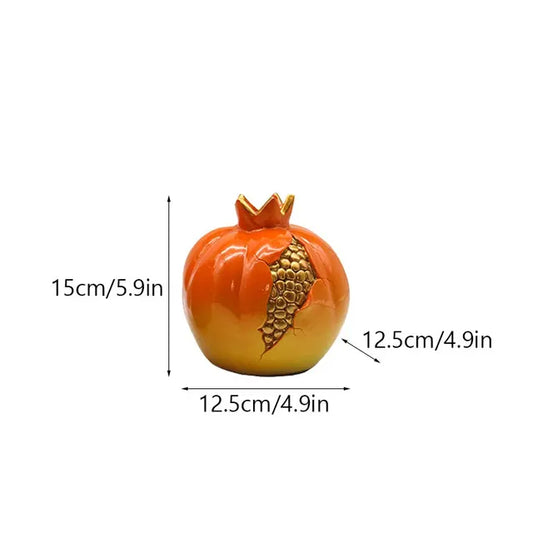 Floroux - Vase en résine de grenade