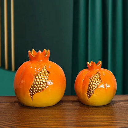 Floroux - Vase en résine de grenade