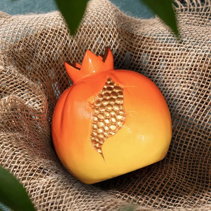 Floroux - Vase en résine de grenade