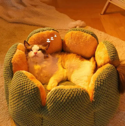 Cozypets – Panier pour animaux en cactus – Confort de sommeil ultime