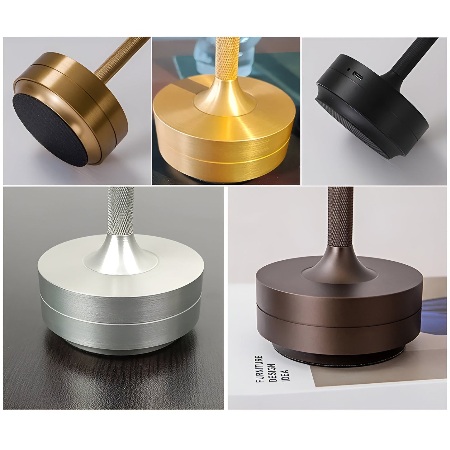 Lampe de table LED élégante pour intérieur et extérieur – Durable et économe en énergie