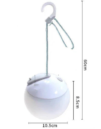 CampGlow - Lampe de camping rétro rechargeable avec USB