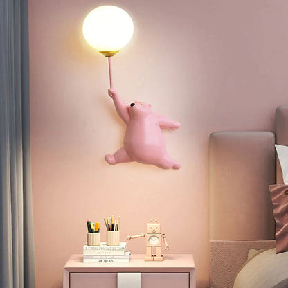 Floroux – Applique murale cartoon ludique pour la chambre d'enfants