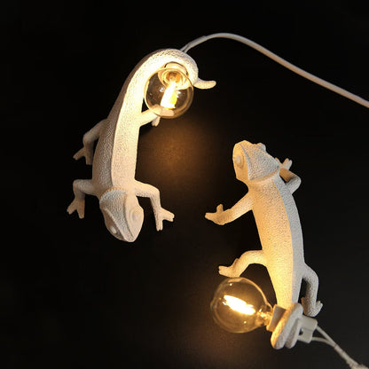 Chameleon lampe de table | Éclairage unique inspiré par les animaux