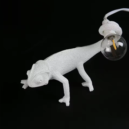Chameleon lampe de table | Éclairage unique inspiré par les animaux