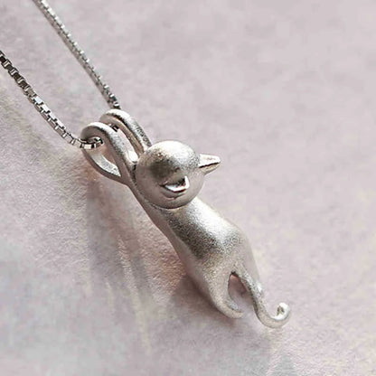 Collier Kitty Enchanteur en Argent Sterling 925 - Mia