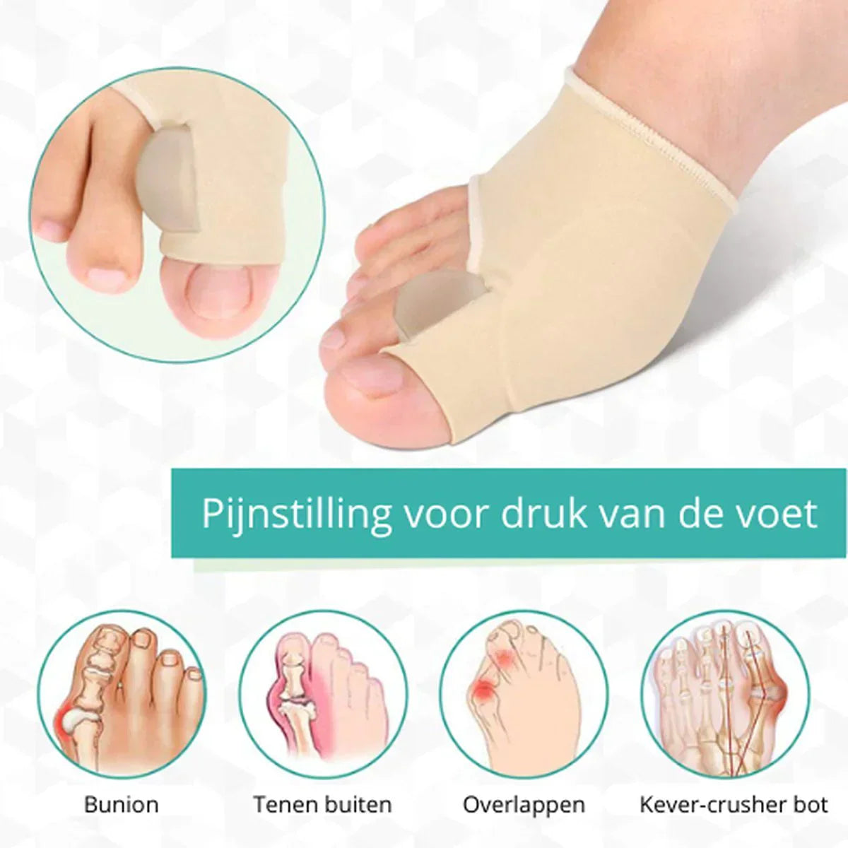 CompressCare Correcteur d'Hallux Valgus – Confort pour Vos Pieds