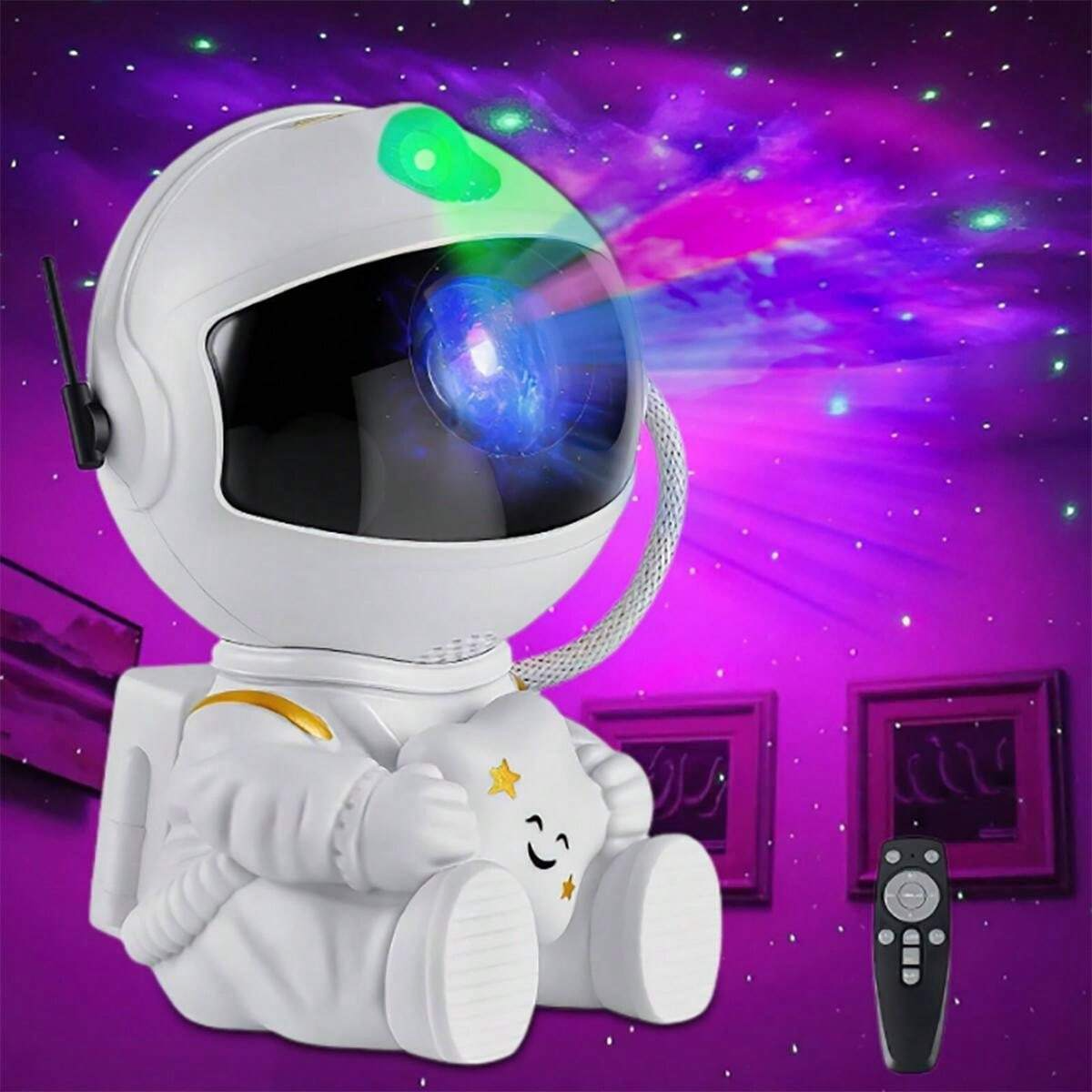 CosmicDream | Projecteur de galaxie d'astronaute relaxant | Lampe de table