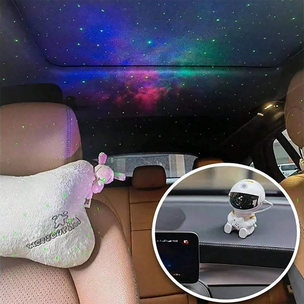 CosmicDream | Projecteur de galaxie d'astronaute relaxant | Lampe de table