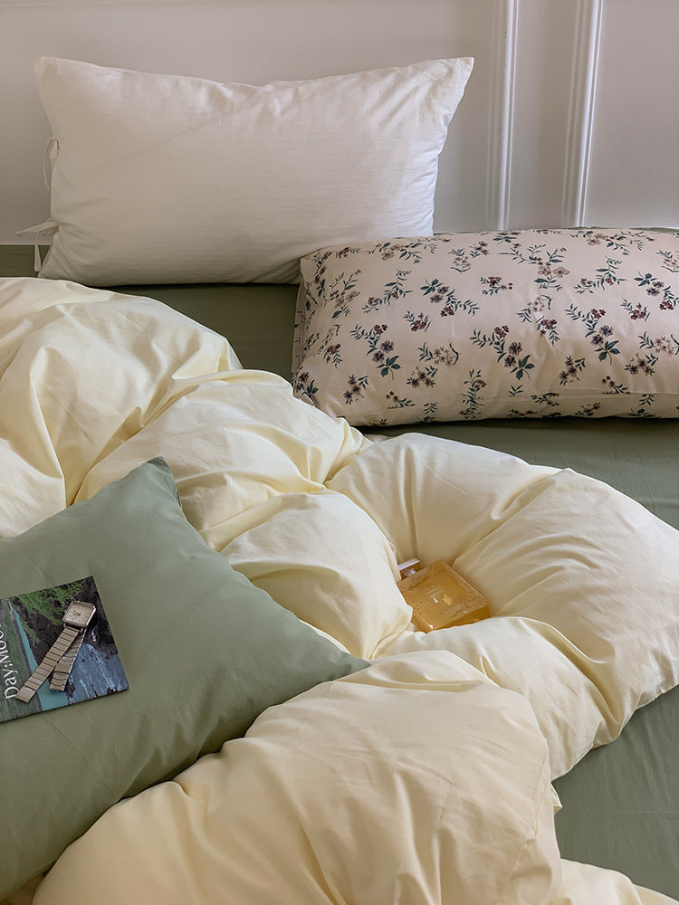 Floroux Ensemble de Linge de Lit Pastel