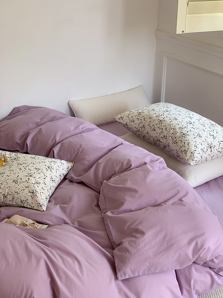 Floroux Ensemble de Linge de Lit Pastel