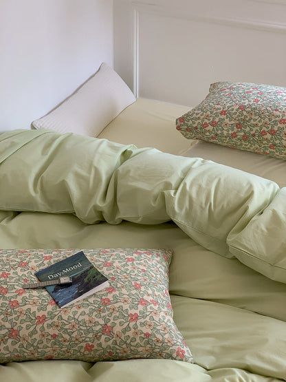 Floroux Ensemble de Linge de Lit Pastel