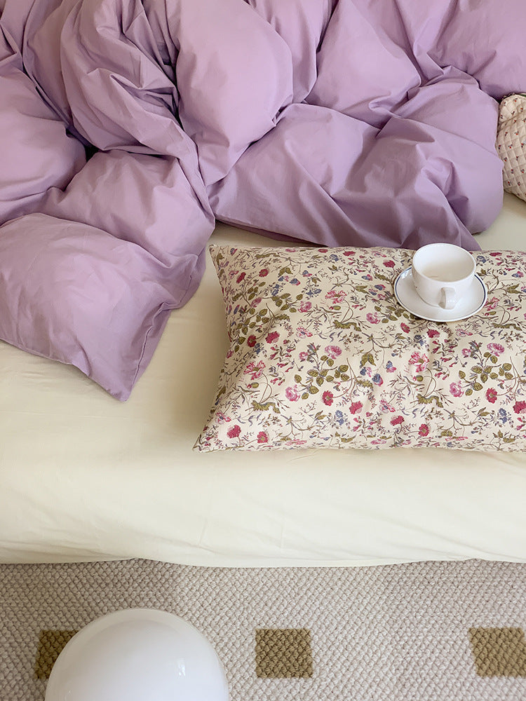 Floroux Ensemble de Linge de Lit Pastel