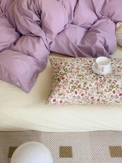 Floroux Ensemble de Linge de Lit Pastel