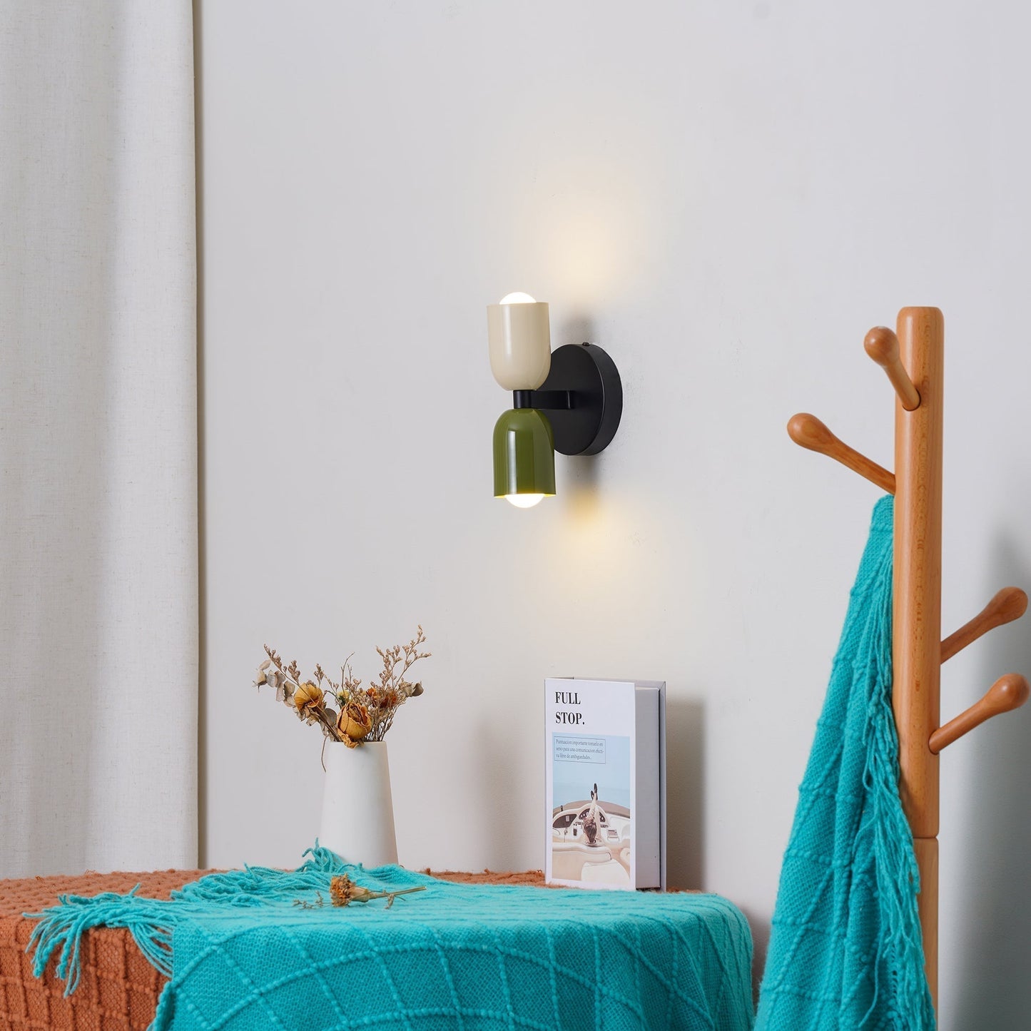 LumiVintage – Applique Murale Double Tête au Style Rétro Élégant