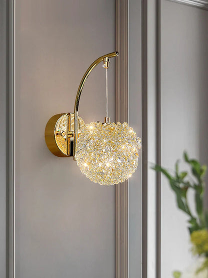 Applique en cristal de luxe - Éclairage raffiné pour votre intérieur