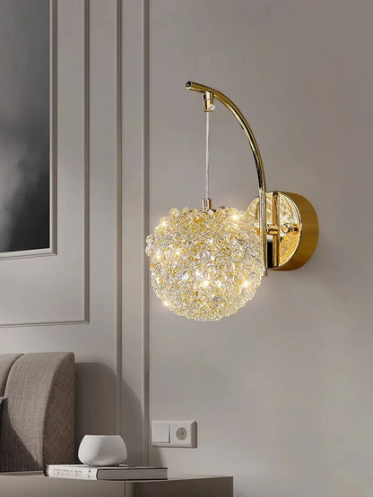 Applique en cristal de luxe - Éclairage raffiné pour votre intérieur