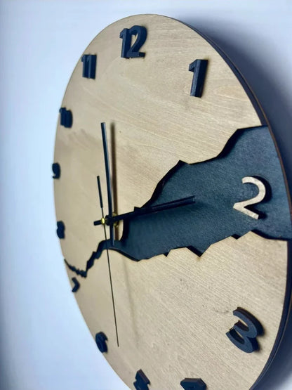 Floroux - Horloge murale créative simple