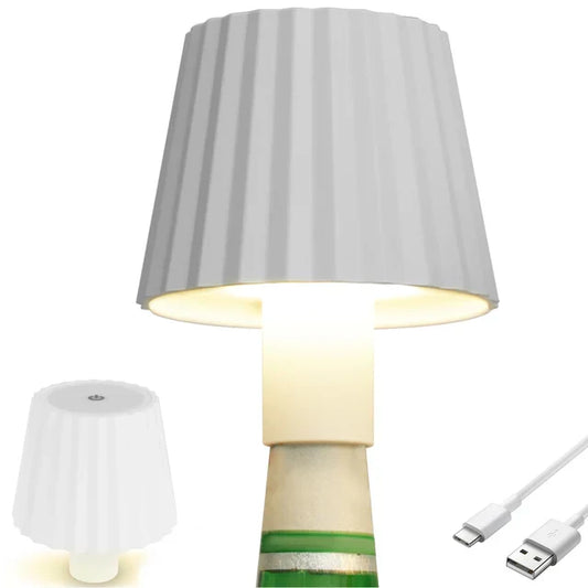 Floroux - Lampe de table bouteille