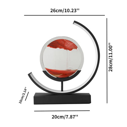 Floroux - Lampe à sable mouvant