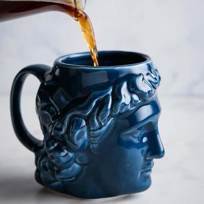 Ceramic Mug Skull by Floroux David | Unique Design | Porcelain and Ceramic | Decoration and Function
