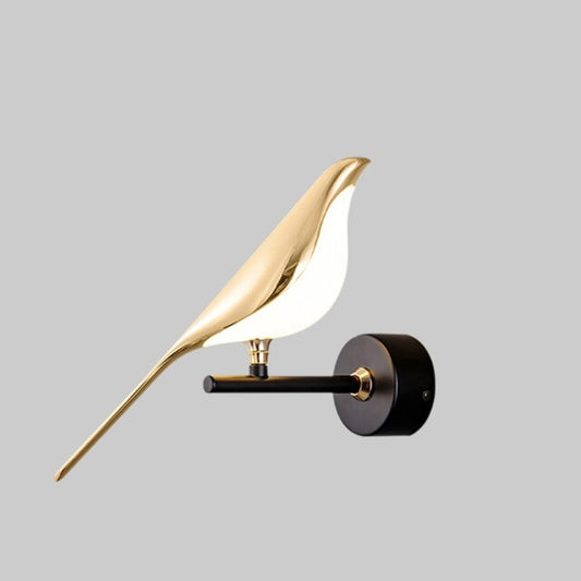 Floroux Modern LED Wall Sconce | Bird Design Wall Sconce | Unique Decorative Light for Home