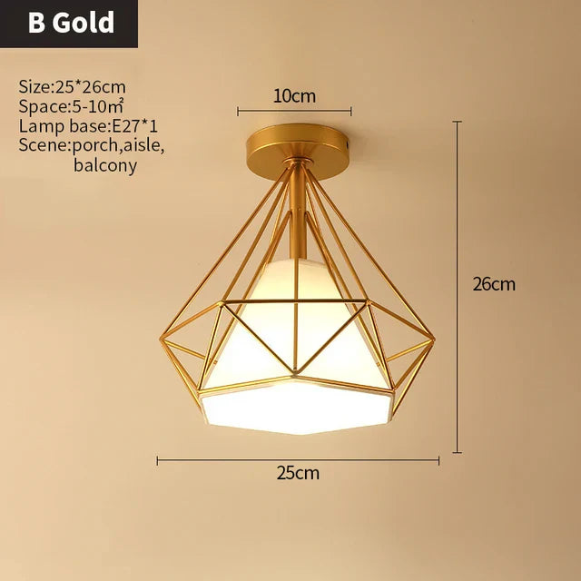 Floroux - Lustre en cristal en forme de pétales