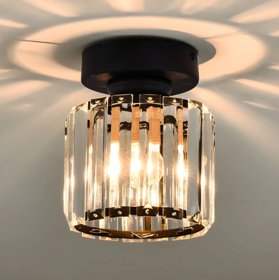 Floroux - Plafonnier moderne en cristal | Design luxueux et lumière vive pour chaque pièce