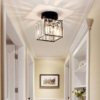 Floroux - Plafonnier moderne en cristal | Design luxueux et lumière vive pour chaque pièce