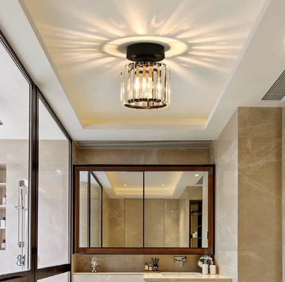 Floroux - Plafonnier moderne en cristal | Design luxueux et lumière vive pour chaque pièce