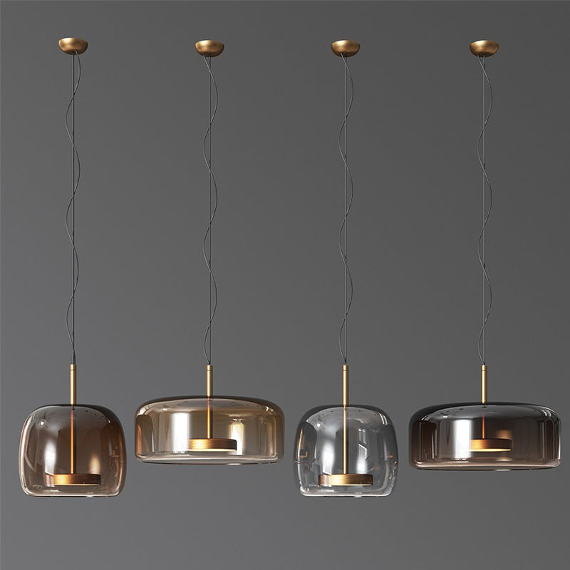 Floroux Hôtel Lampe Suspendue en Verre | Design Moderne | Lumière LED Dimmable