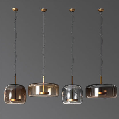 Floroux Hôtel Lampe Suspendue en Verre | Design Moderne | Lumière LED Dimmable