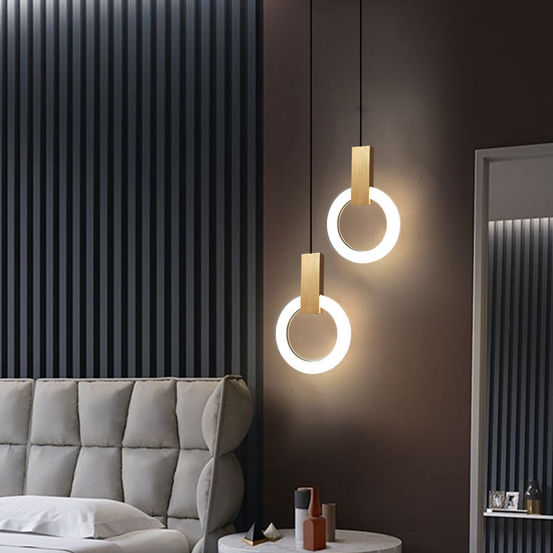 Floroux Anneau Lumière Pendante LED