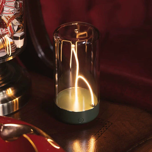 Floroux – Lampe de table LED rechargeable élégante avec contrôle tactile