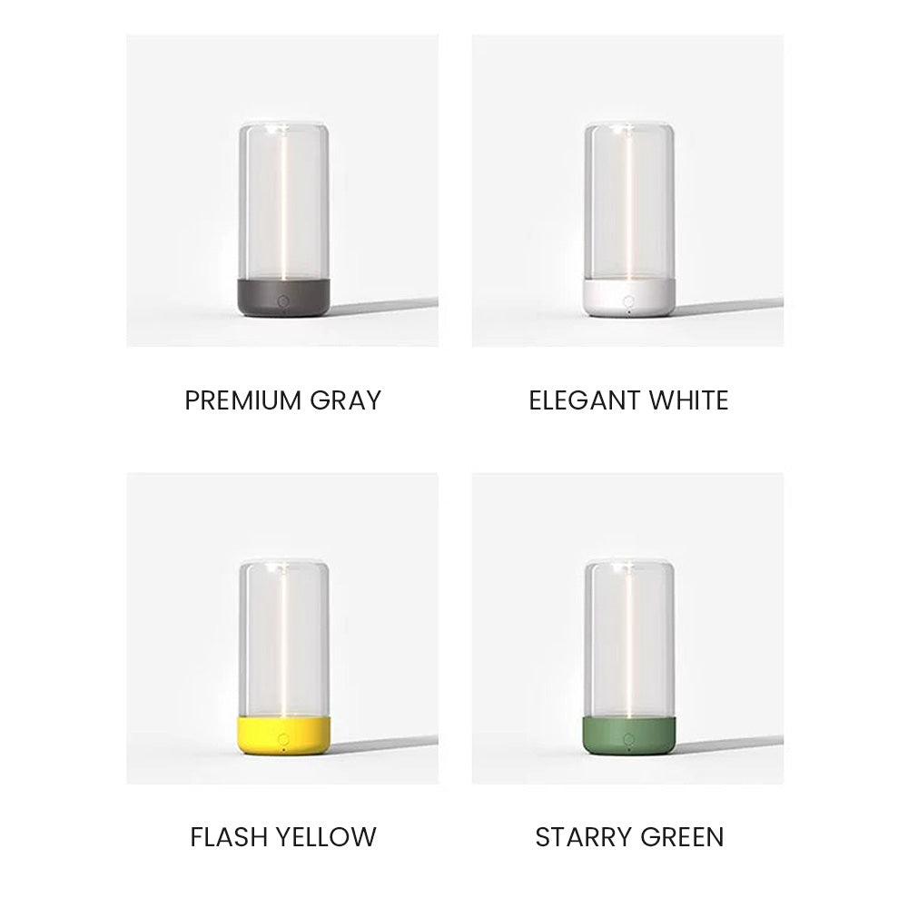 Floroux Lampe de table magnétique mini | Design moderne | Sans fil | Lumière d'ambiance | Décoration parfaite pour la maison