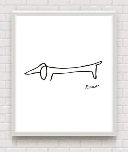 "Chien" par Pablo Picasso