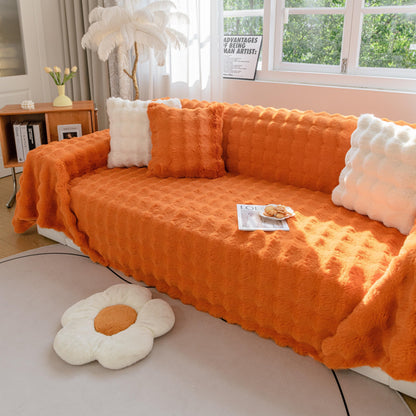 Couverture en peluche moelleuse pour canapé/sofa Rabbit