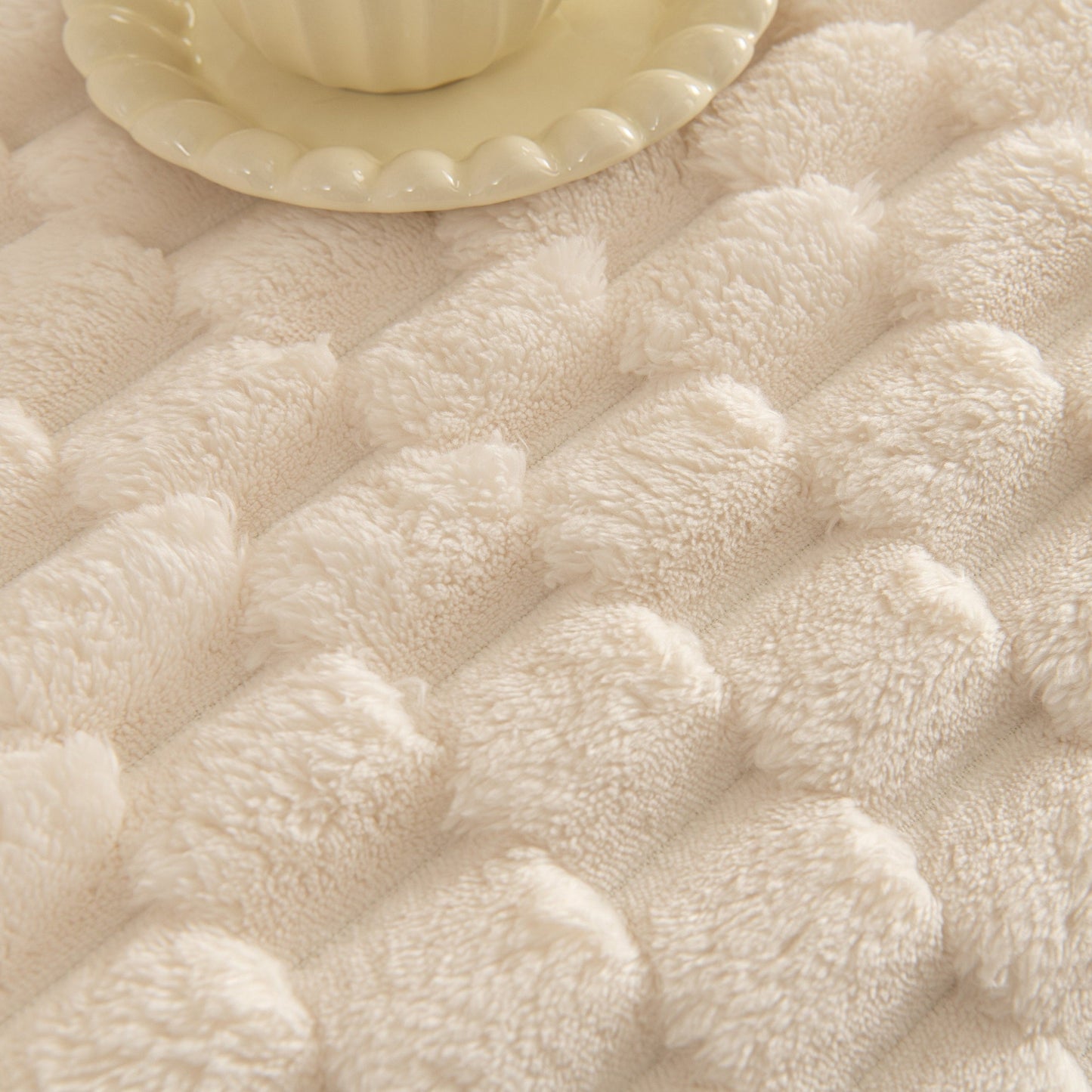 Couverture en peluche chic pour canapé/salon Rabbit