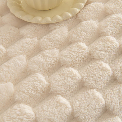Couverture en peluche chic pour canapé/salon Rabbit