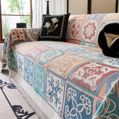 Charm Style Ethnique Housse de Canapé/Couverture